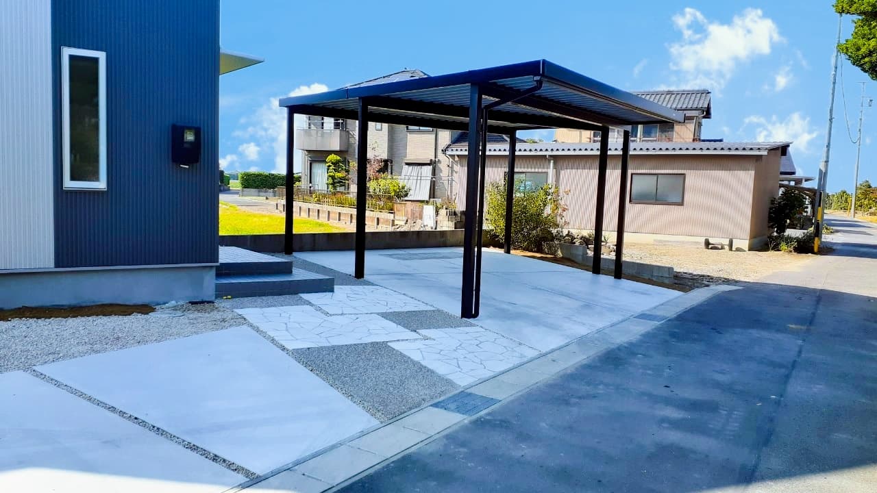 カーポート施工